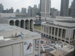View of Lincoln Center from 11th Floor Room