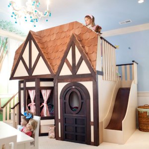 English Tudor Cottage Bed - $35,000